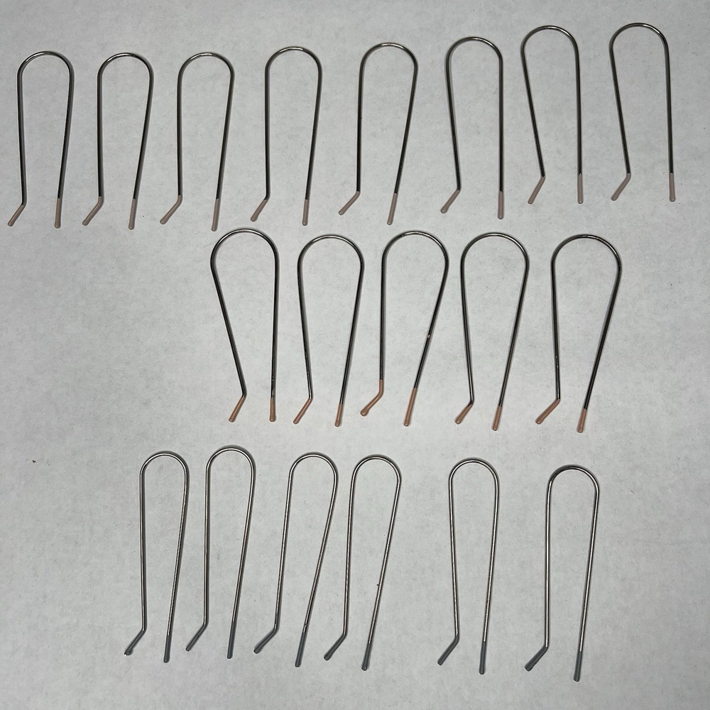 Vidal Sassoon Slimline Hairsetter Hot Curlers 20 Flocked Rollers 19 Clips VS-370 - Picture 4 of 8